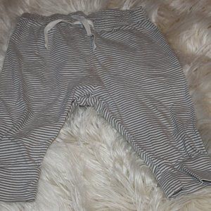 BABYGAP STRIPED GREY WHITE PANTS